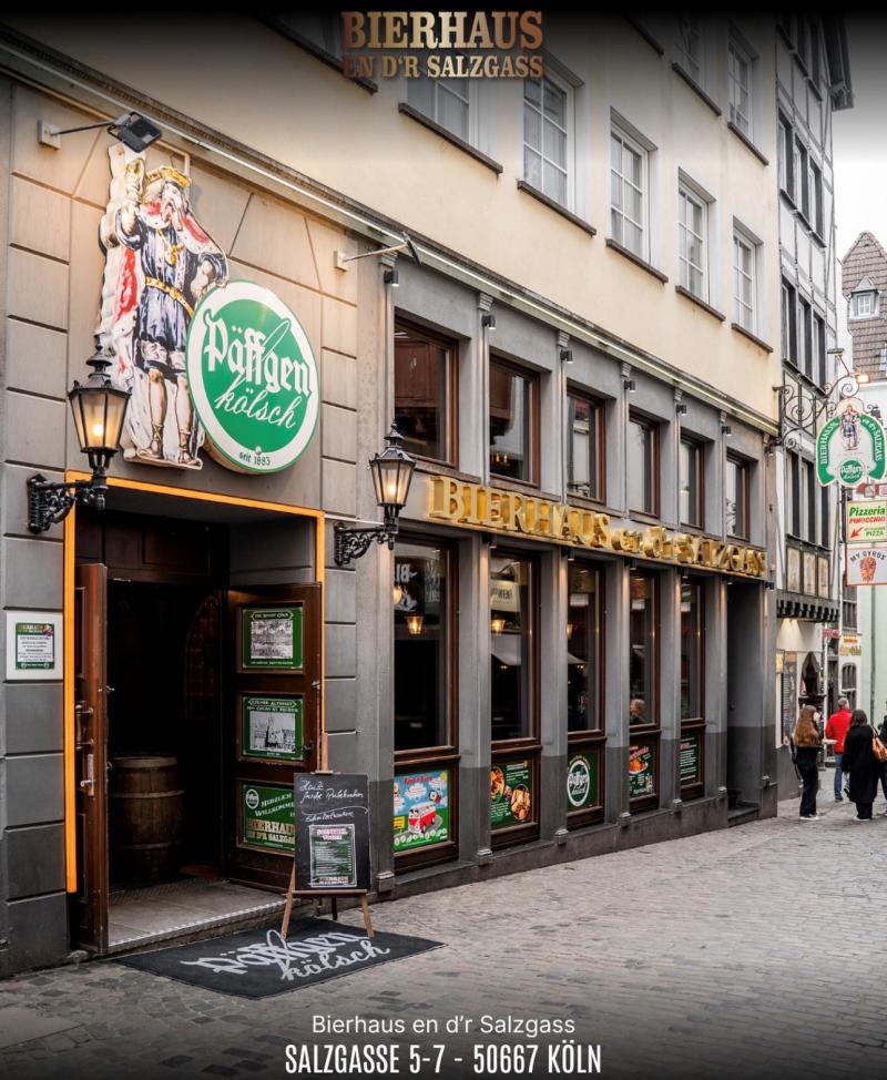 Restauarnt Bierhaus en d´r Salzgass - Außenansicht Bierhaus Salzgass