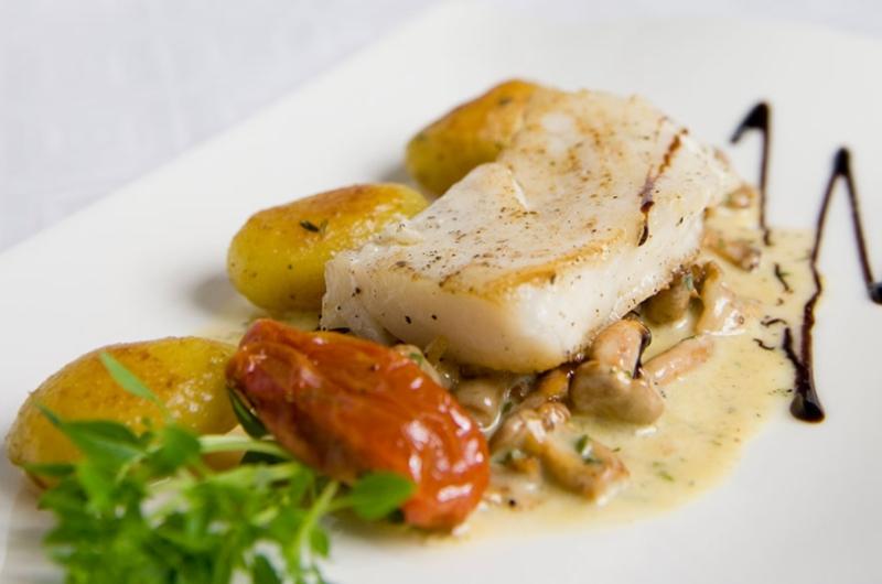 Restauarnt  Dröppelminna - Fischspeise