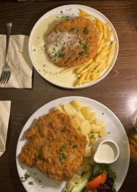 Restauarnt Gasthaus zur Goldenen Krone - Schnitzelgerichte