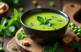 Restauarnt  Kallbach - Erbsensuppe