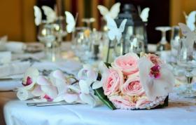 Restauarnt Parkrestaurant RheinAue - Gedeckter Tisch
