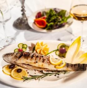 Restauarnt  Palladion - Fischgericht