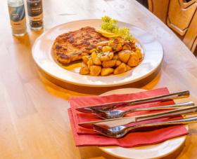 Restauarnt Sudhaus - Schnitzelgericht 