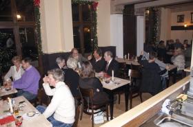 innenansicht zur Weihnachtszeit