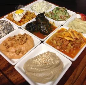 Ein kleine Auswahl unserer Mezze