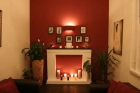 gemütliches Kaminzimmer